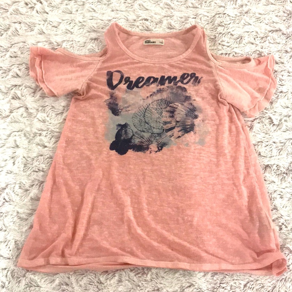 Cold Shoulder Seashell Tank Top